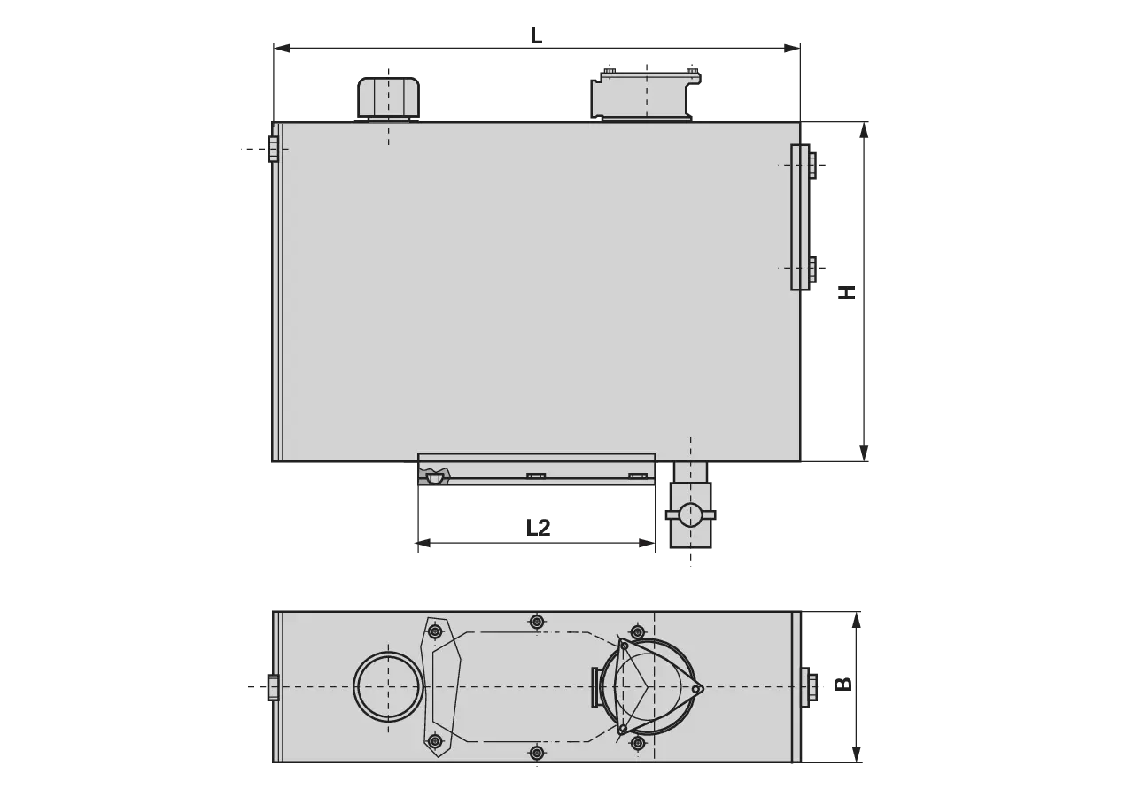 Öltank komplett FD 75 Liter Stahl GartenShop24 - Hochwertige Gartengeräte