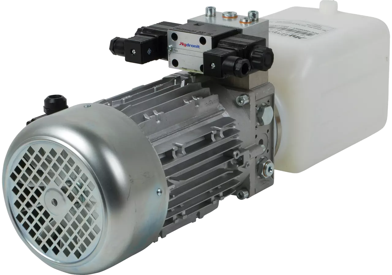 Kompaktaggregat 4,8 l/min, 180 bar, 3 Ph-400 V, 2,2 kW mit Ventil GartenShop24 - Hochwertige Gartengeräte