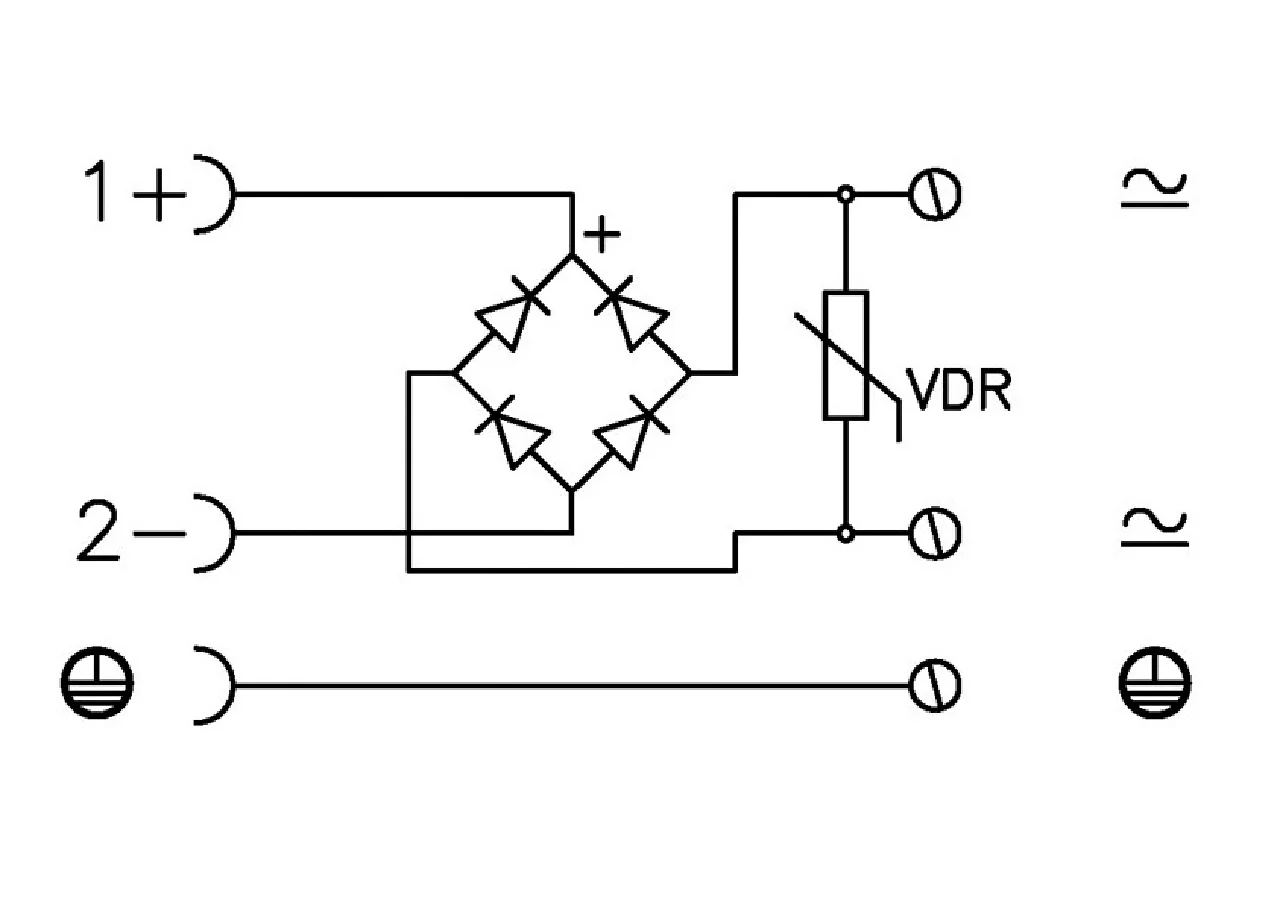Gerätestecker 230 V AC, Grau mit Gleichrichter und Löschdiode GartenShop24 - Hochwertige Gartengeräte