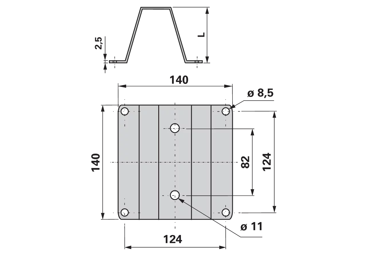 Befestigungsfuß H 47 PPC GartenShop24 - Hochwertige Gartengeräte