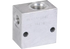 Anschlussblock 1/4 für Sitzventil MSV30 DN10-3/4 UNF Aluminium 250 bar – passend für Sitzventil MSV30 DN10-3/4 UNF Aluminium 250 bar GartenShop24 - Hochwertige Gartengeräte