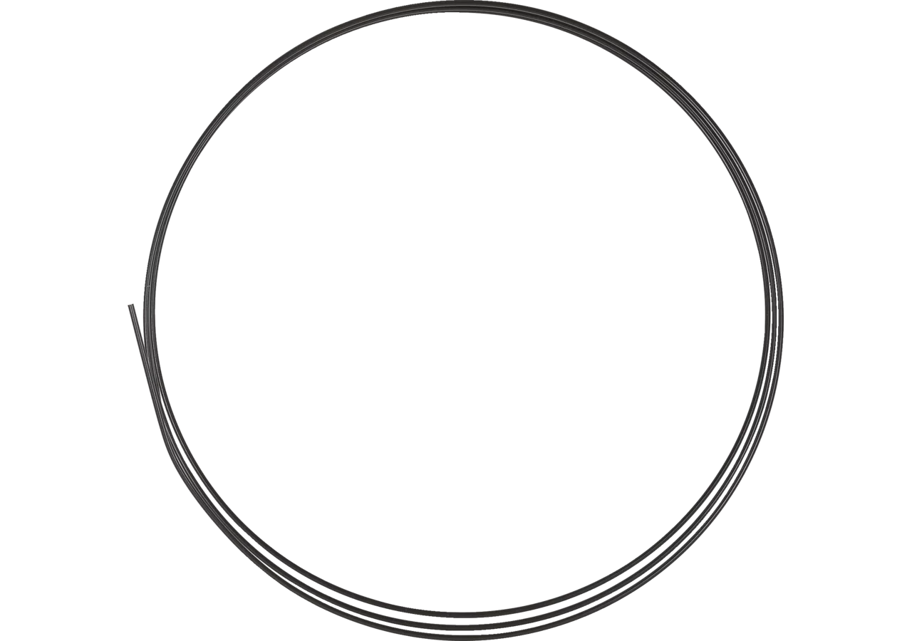 Bremsrohr Dm 4,75 x 0,7 mm, 5 m beschichtet, DIN74234 FTE