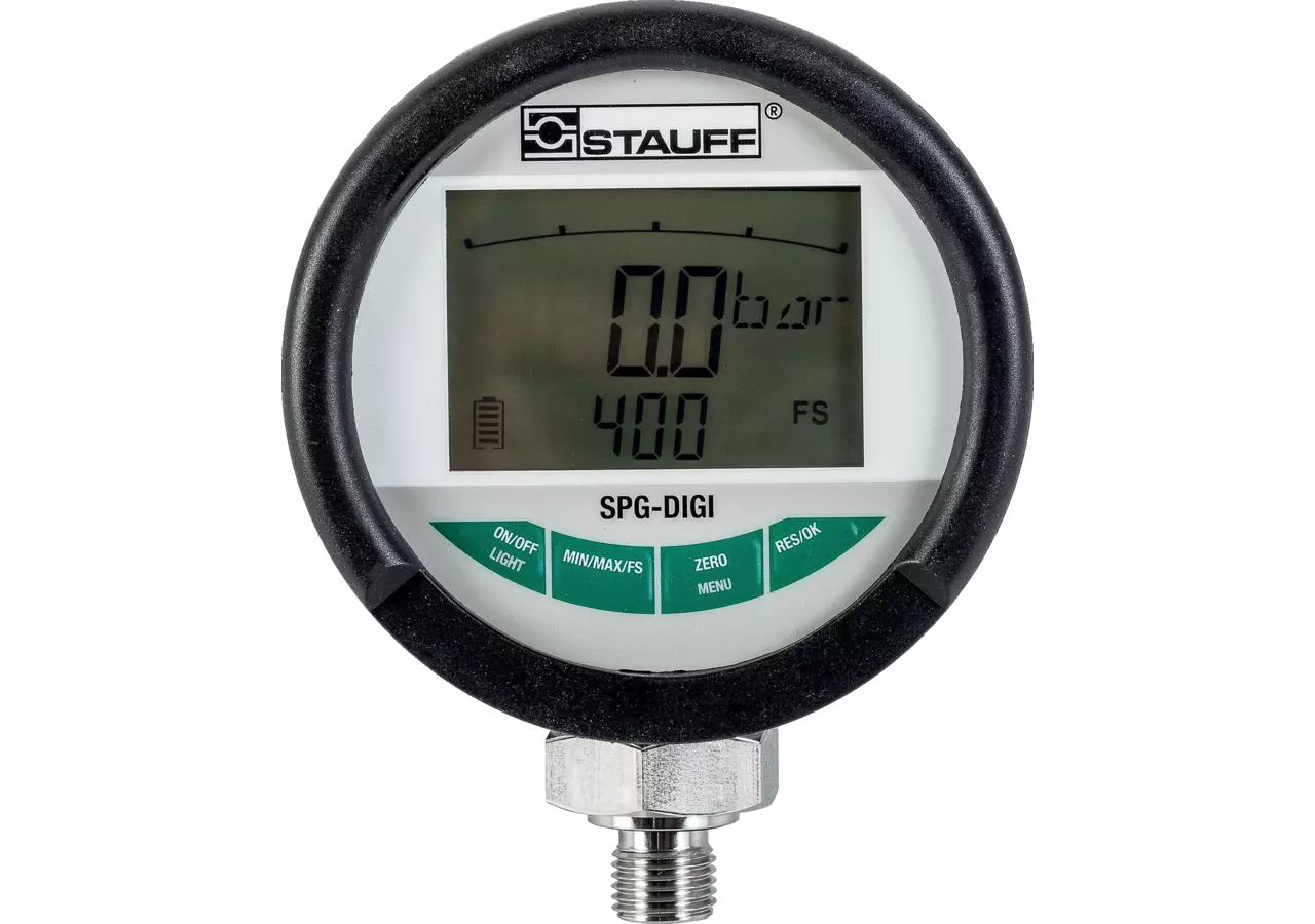 Digitalmanometer Box 400 bar im Set STAUFF
