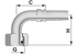 Dichtkegel DKOS90 MS DN20 20S Multispiral Alfagomma