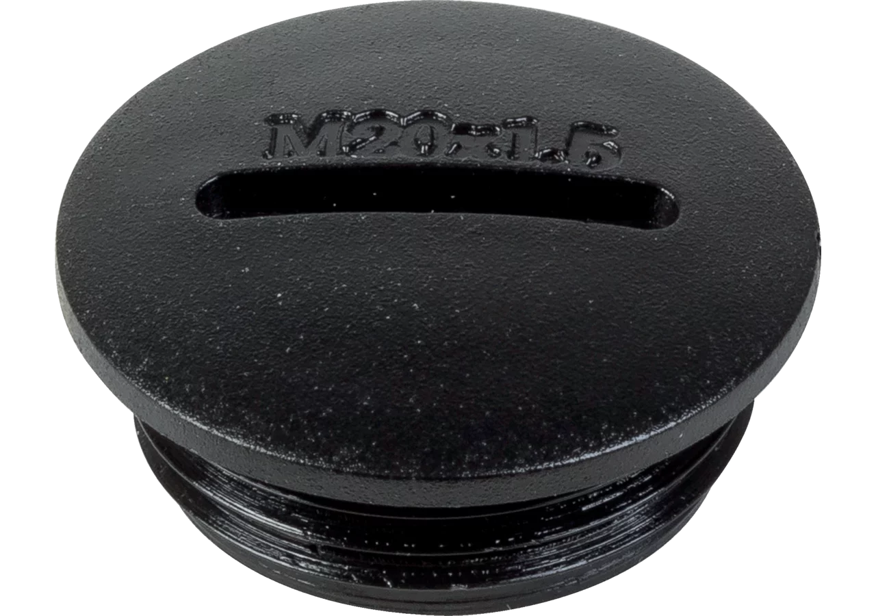 Lochstopfen schwarz M20 x 1,5 GartenShop24 - Hochwertige Gartengeräte
