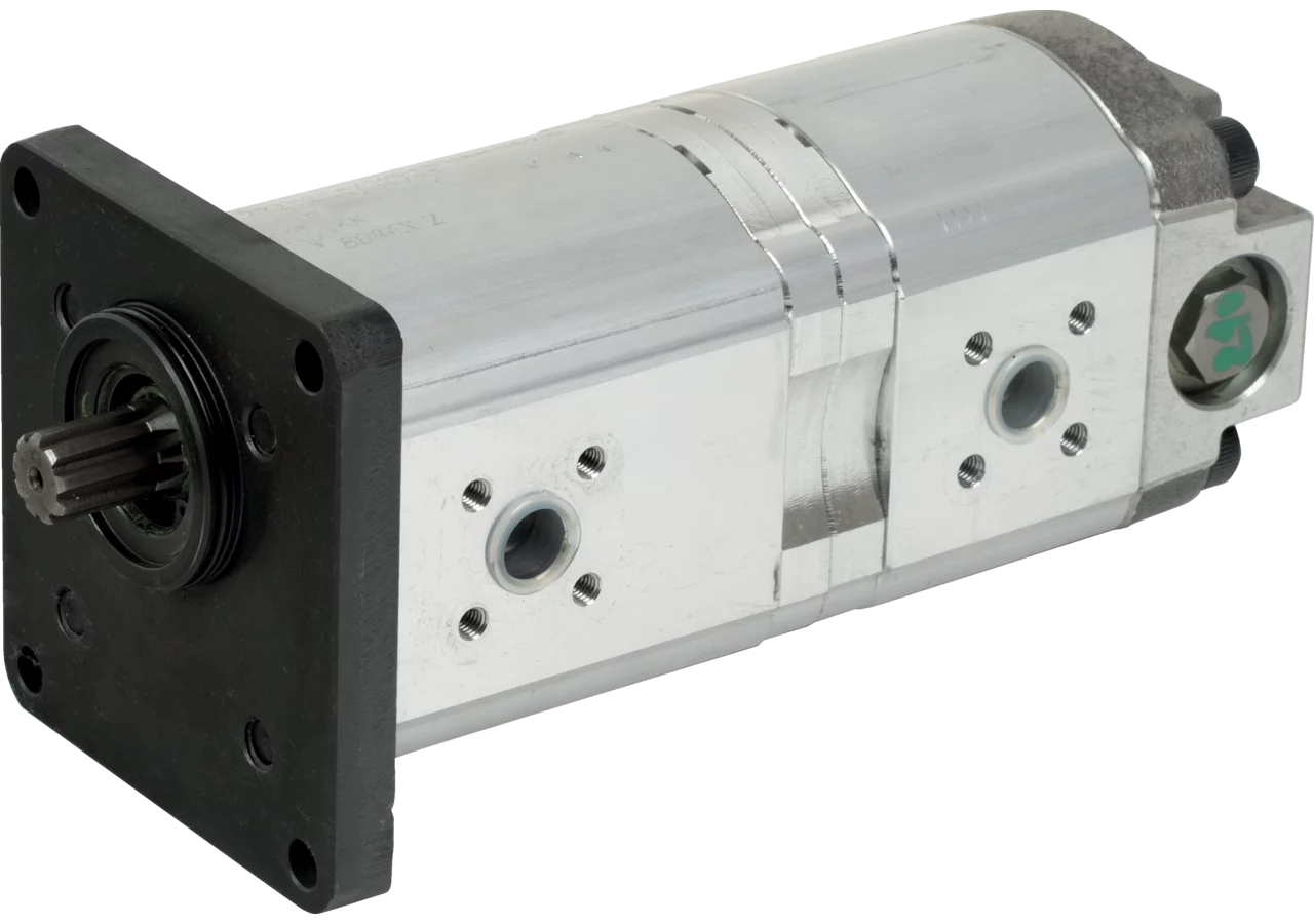 Hydraulikpumpe 22TK 25+14 D CNH SF mit Ventil GartenShop24 - Hochwertige Gartengeräte