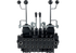 Kransteuerventil CRV 60-8 Drehhebel 60 l/min Finn-Rotor