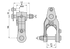 Pendelgelenk zu Rotator CR 300/400 L80 Finn-Rotor