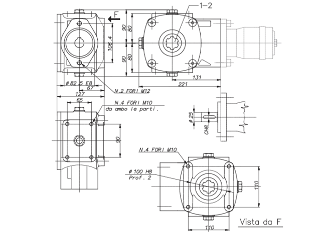 Getriebe RT90 3,1:1 1 3/8 6Z GartenShop24 - Hochwertige Gartengeräte