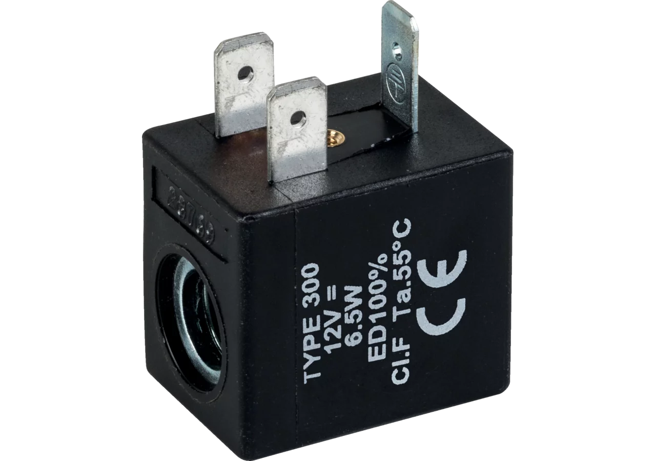 Magnetspule 12 V DC, ID 10,2 mm, L 30 mm GartenShop24 - Hochwertige Gartengeräte