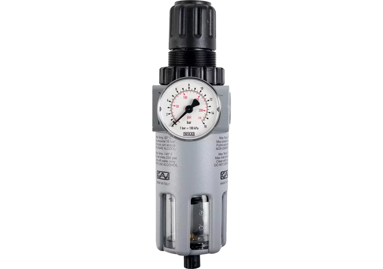 Filterdruckregler 1/2 mit Manometer 16 bar GartenShop24
