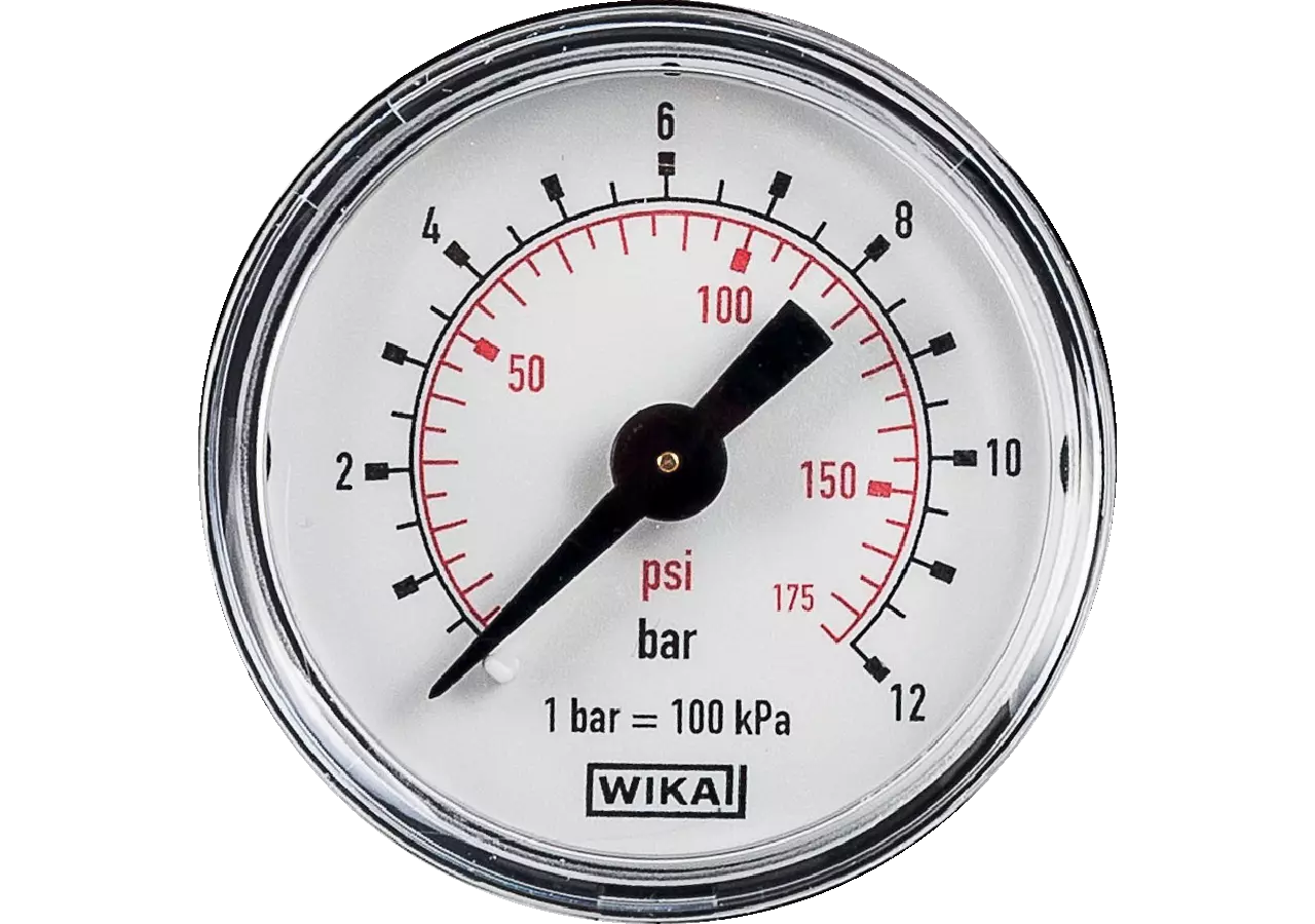 Manometer 12 bar, Dm 40 mm, G1/8, H GartenShop24