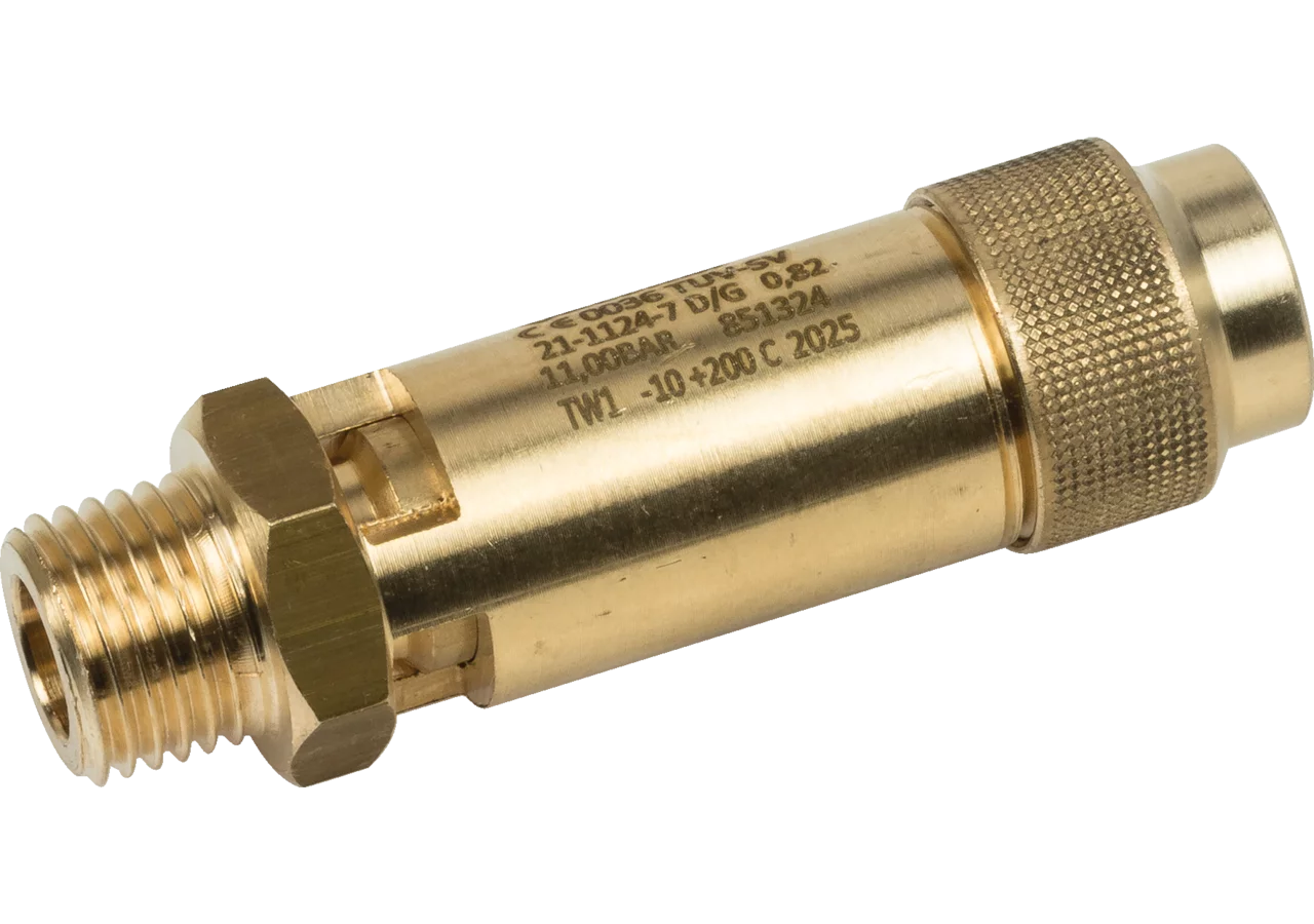 Sicherheitsventil 11 bar G 1/4 TÜV geprüft GartenShop24
