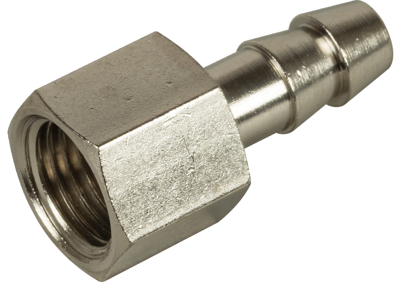 Schlauchstutzen 8 mm IG 3/8 Messing vernickelt GartenShop24