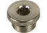 Stopfen mit O-Ring AG 1/2 Messing vernickelt GartenShop24
