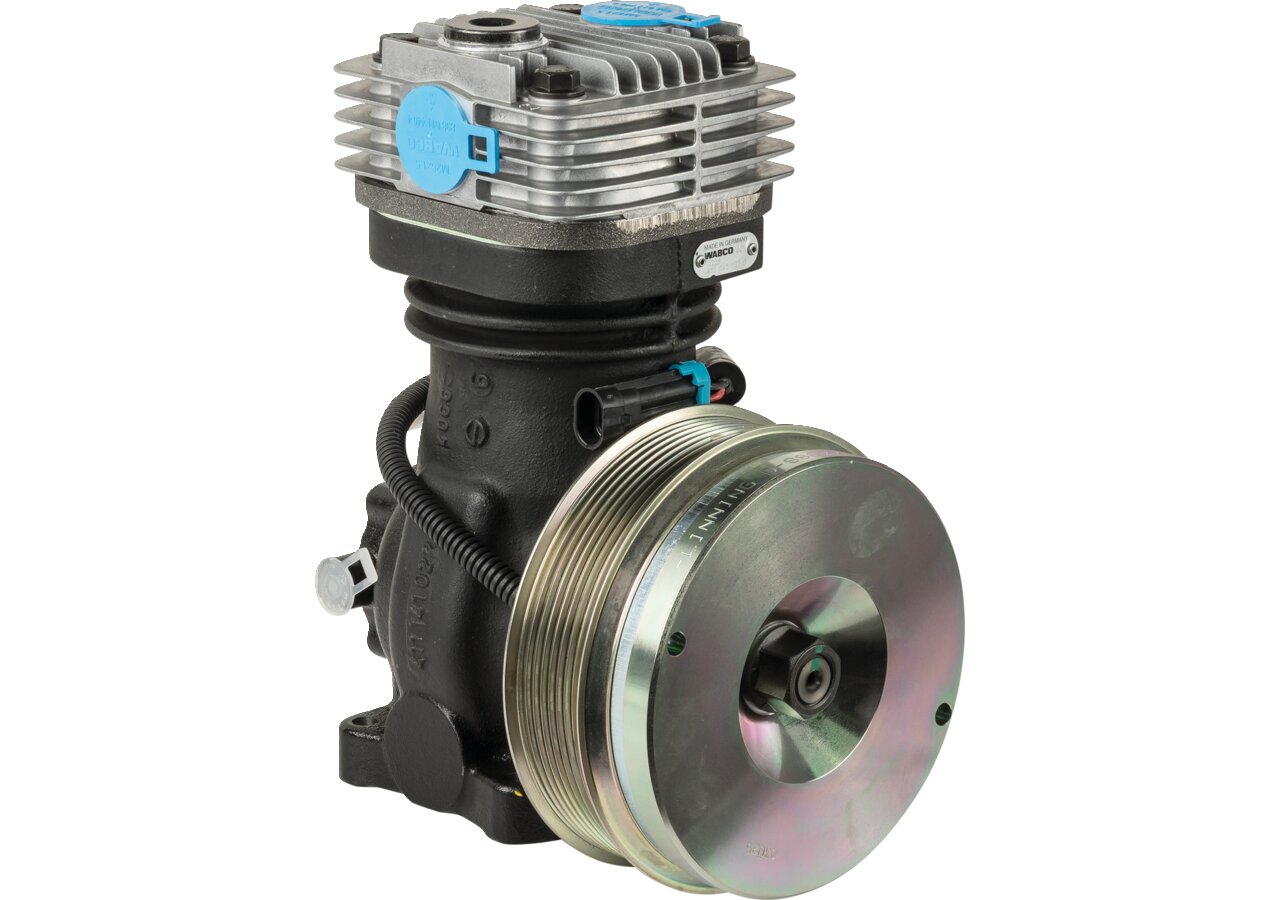 Luftpresser mit elektr. Kupplung, 8-rillig Wabco 4111411020 Wabco