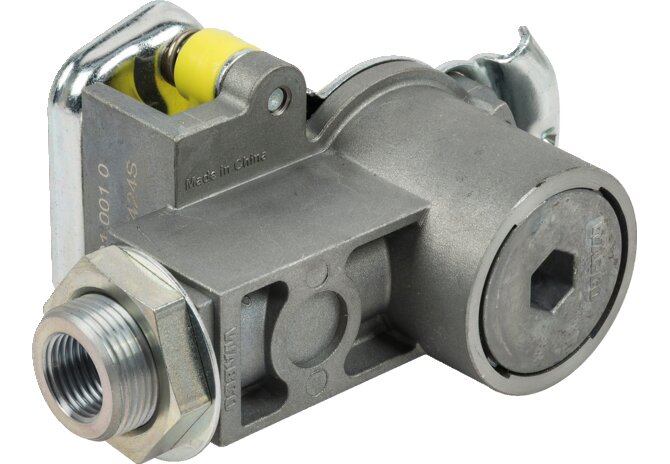 Kupplungskopf 2L Gelb, ohne Ventil, mit Filter M16x1,5/M24x1,5 Wabco 9522010010 Wabco