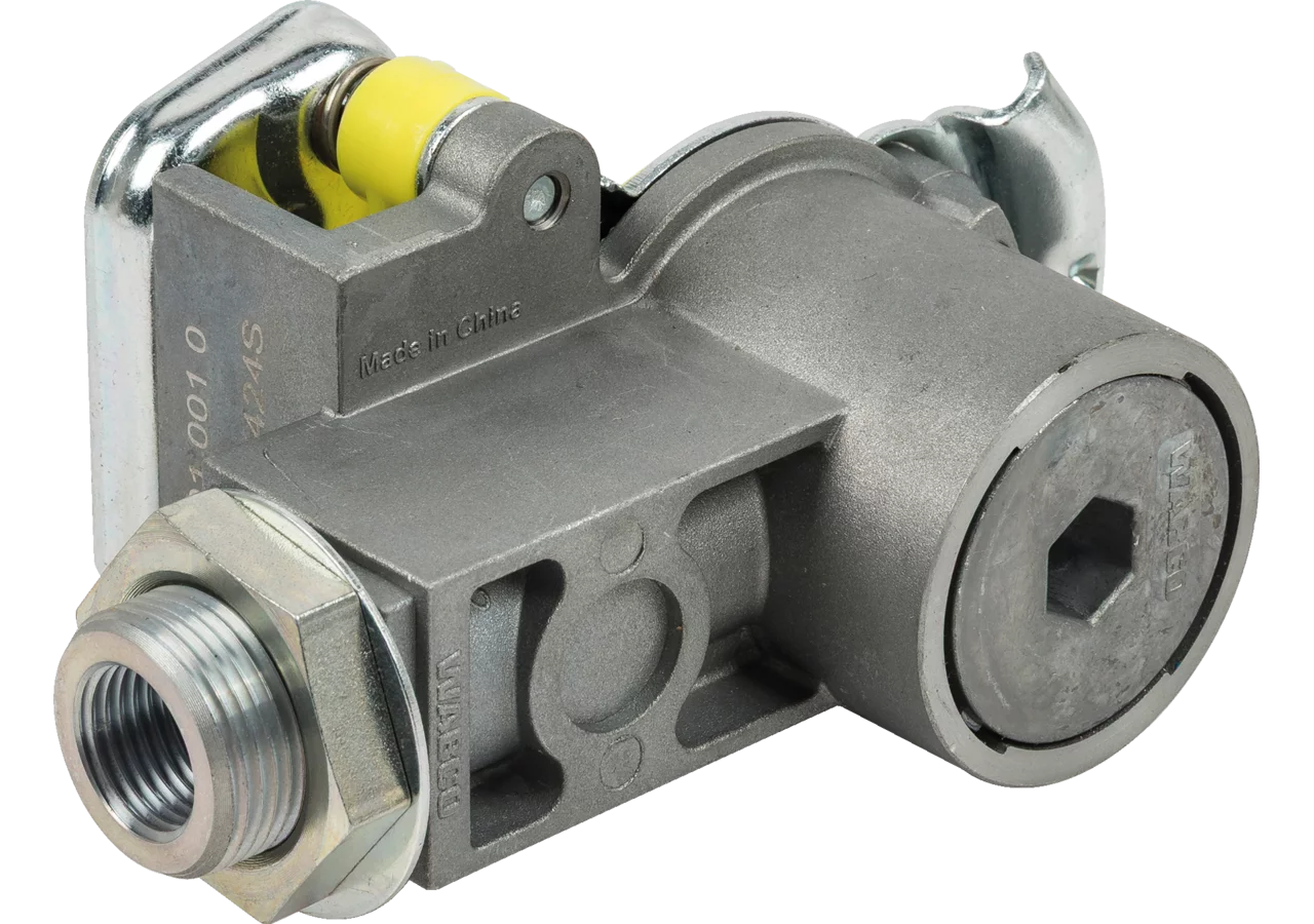 Kupplungskopf 2L Gelb, ohne Ventil, mit Filter M16x1,5/M24x1,5 Wabco 9522010010 Wabco