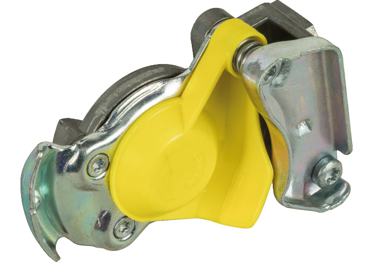 Kupplungskopf 2L Gelb, ohne Ventil M22 x 1,5 Wabco 4522000120 Wabco