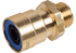 Steckverschraubung 10 × 1, M12 × 1,5 Wabco 8938008072 New Line ABC Wabco