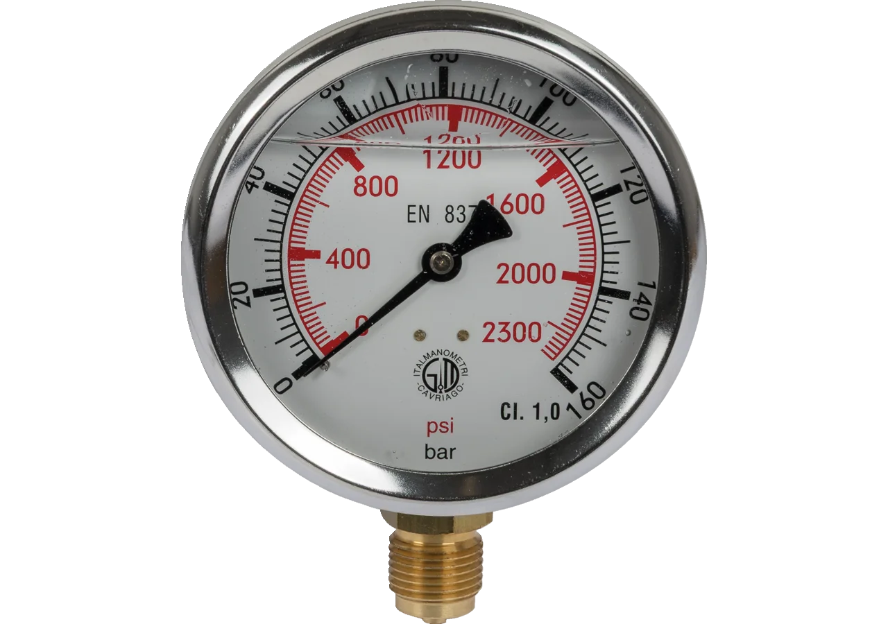 Manometer 160 bar, Dm 100 mm, G1/2 U GartenShop24 - Hochwertige Gartengeräte