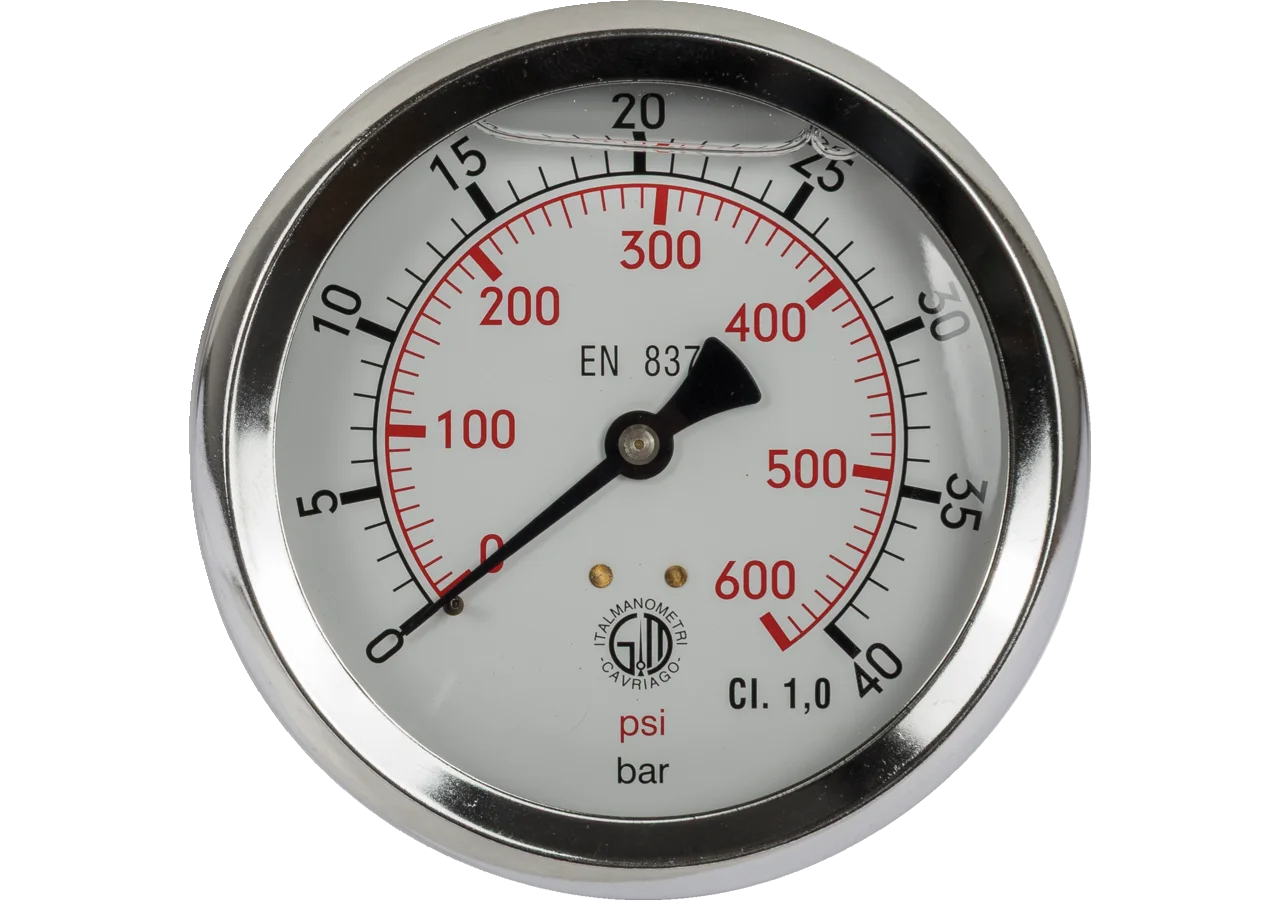 Manometer 40 bar, Dm 100 mm, G1/2 H GartenShop24 - Hochwertige Gartengeräte