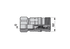 Flachschraubkupplung Muffe TLX BG 1, IG 1 1/4 Cejn
