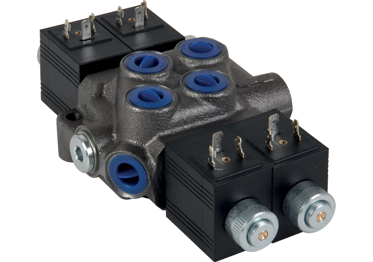 Monoblockventil DNM35/2, 2 x 001, 12 V DC Bondioli & Pavesi