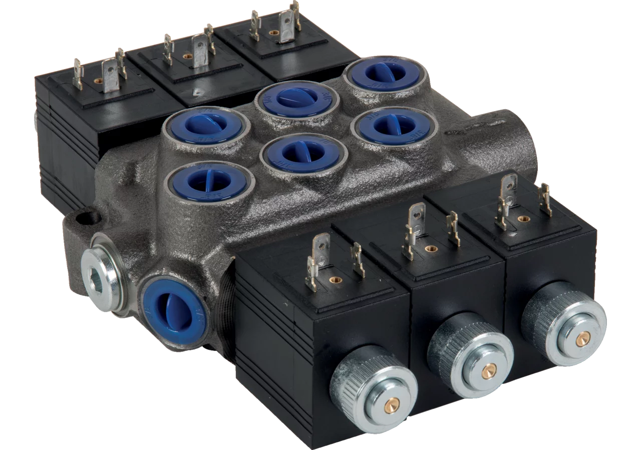 Monoblockventil DNM35/3, 3 x 001, 12 V DC Bondioli & Pavesi