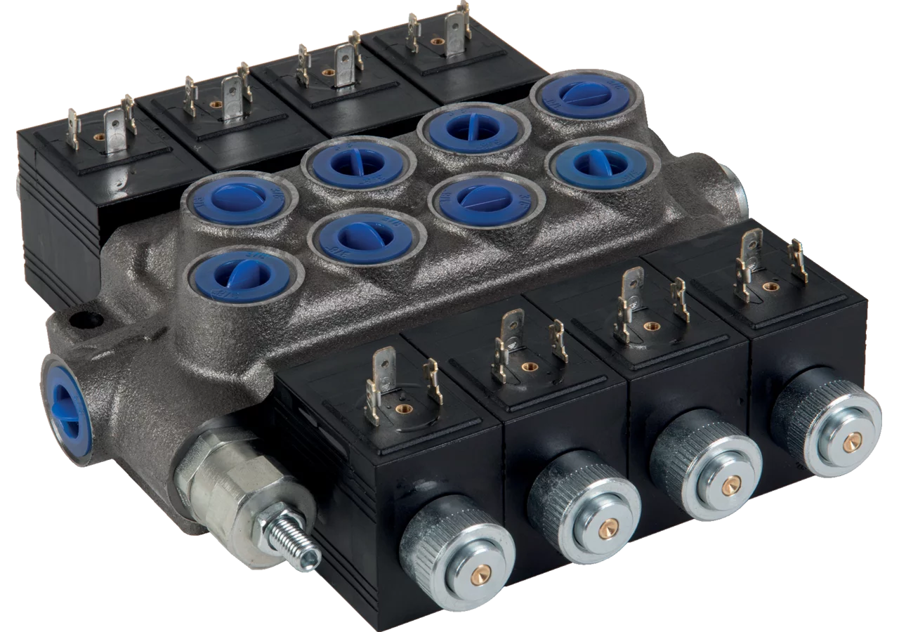 Monoblockventil DNM35/4, 4 x 001, 12 V DC Bondioli & Pavesi