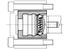 Rastung 1-0-2 zu DN85 Bondioli & Pavesi