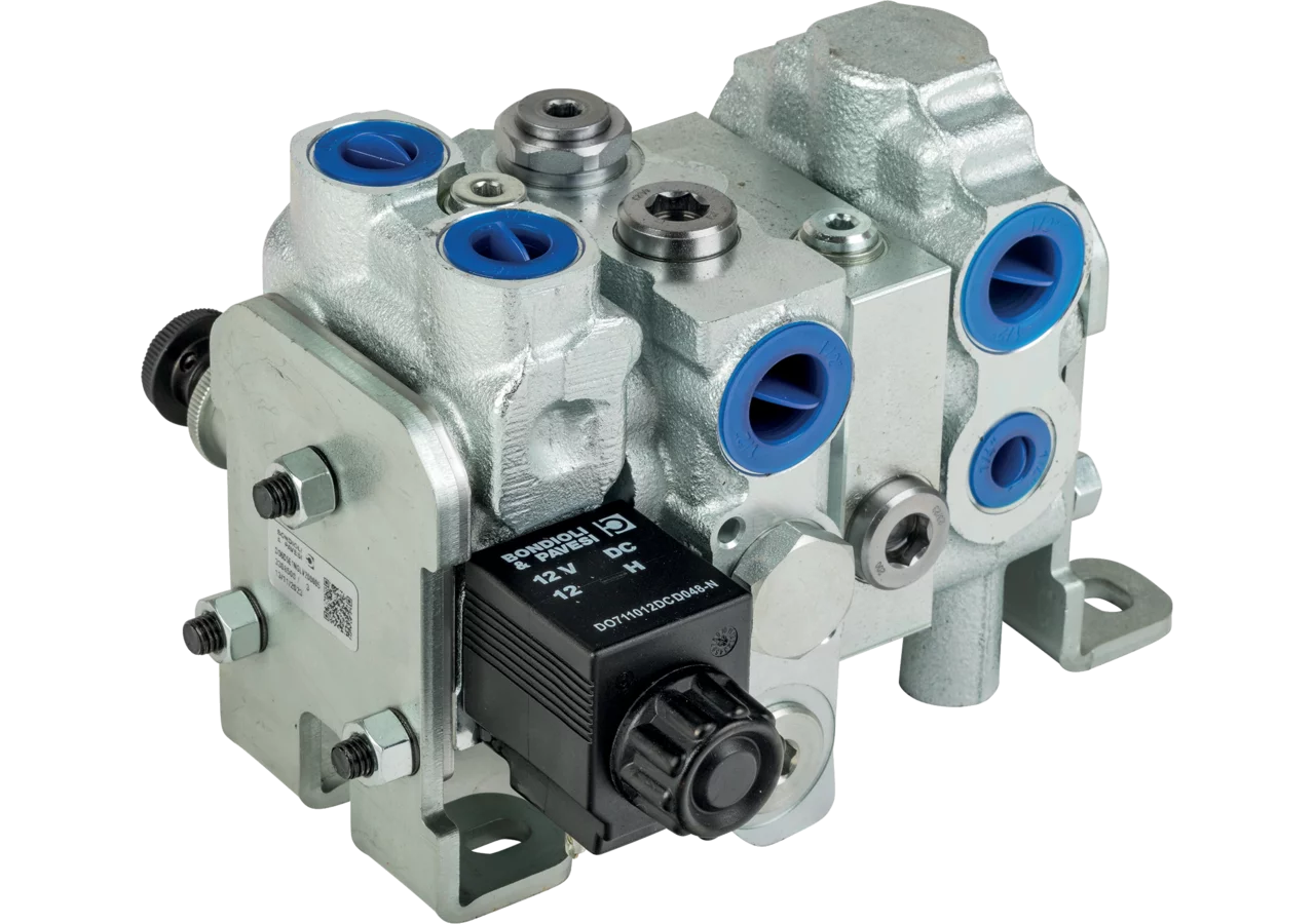 Steuerventil BW05/1, 1 x E003PR, mengengeregelt, 12 V + PW Bondioli & Pavesi