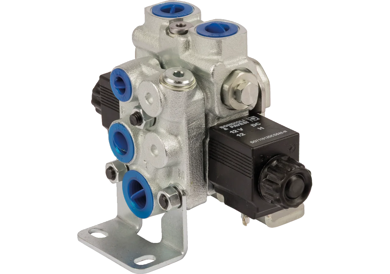 Steuerventil LS, BW05LS/1, 1 x A003 mit Sperrblock, 12 V Bondioli & Pavesi