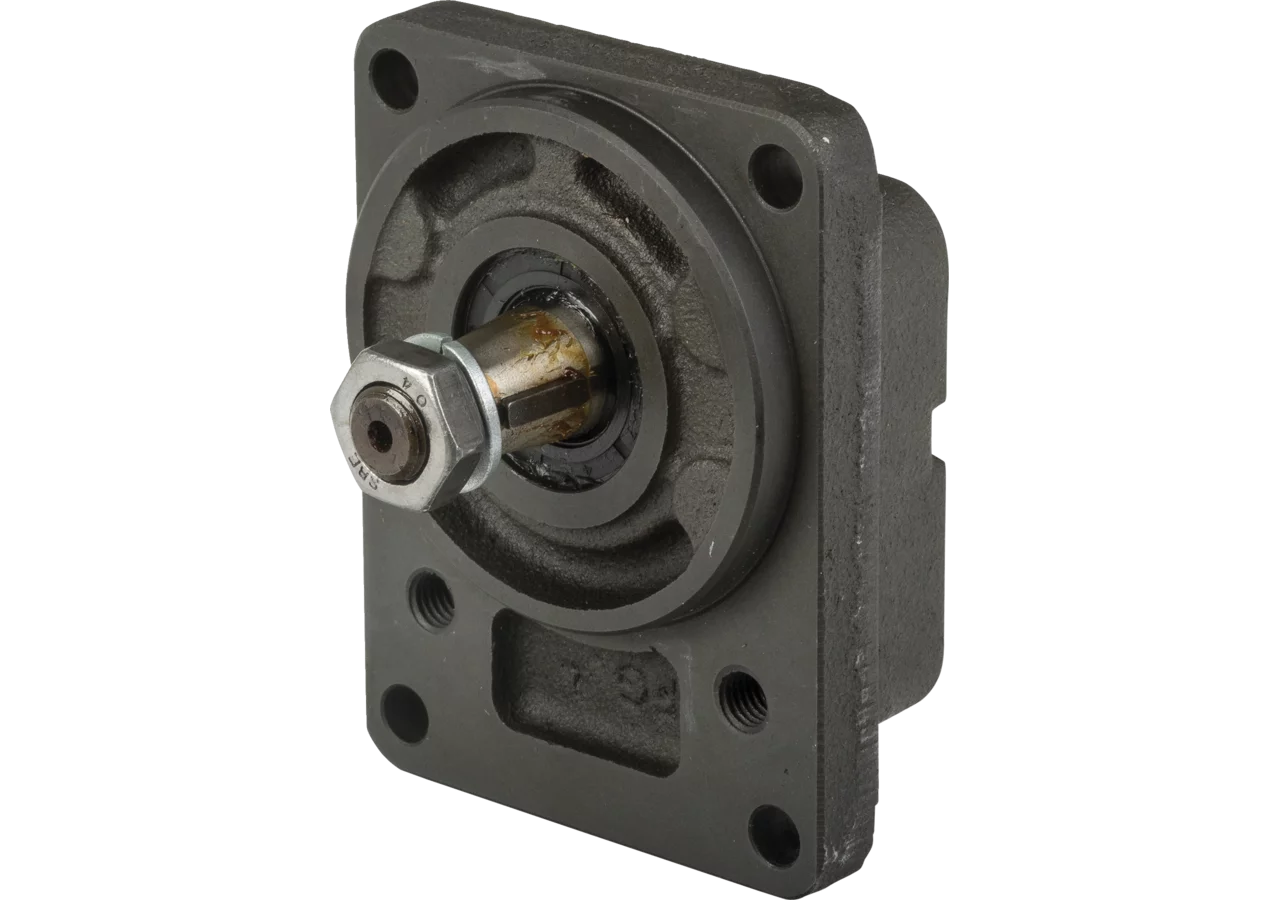 Vorsatzlager BC Flansch zu Hydraulikpumpe ME GartenShop24 - Hochwertige Gartengeräte
