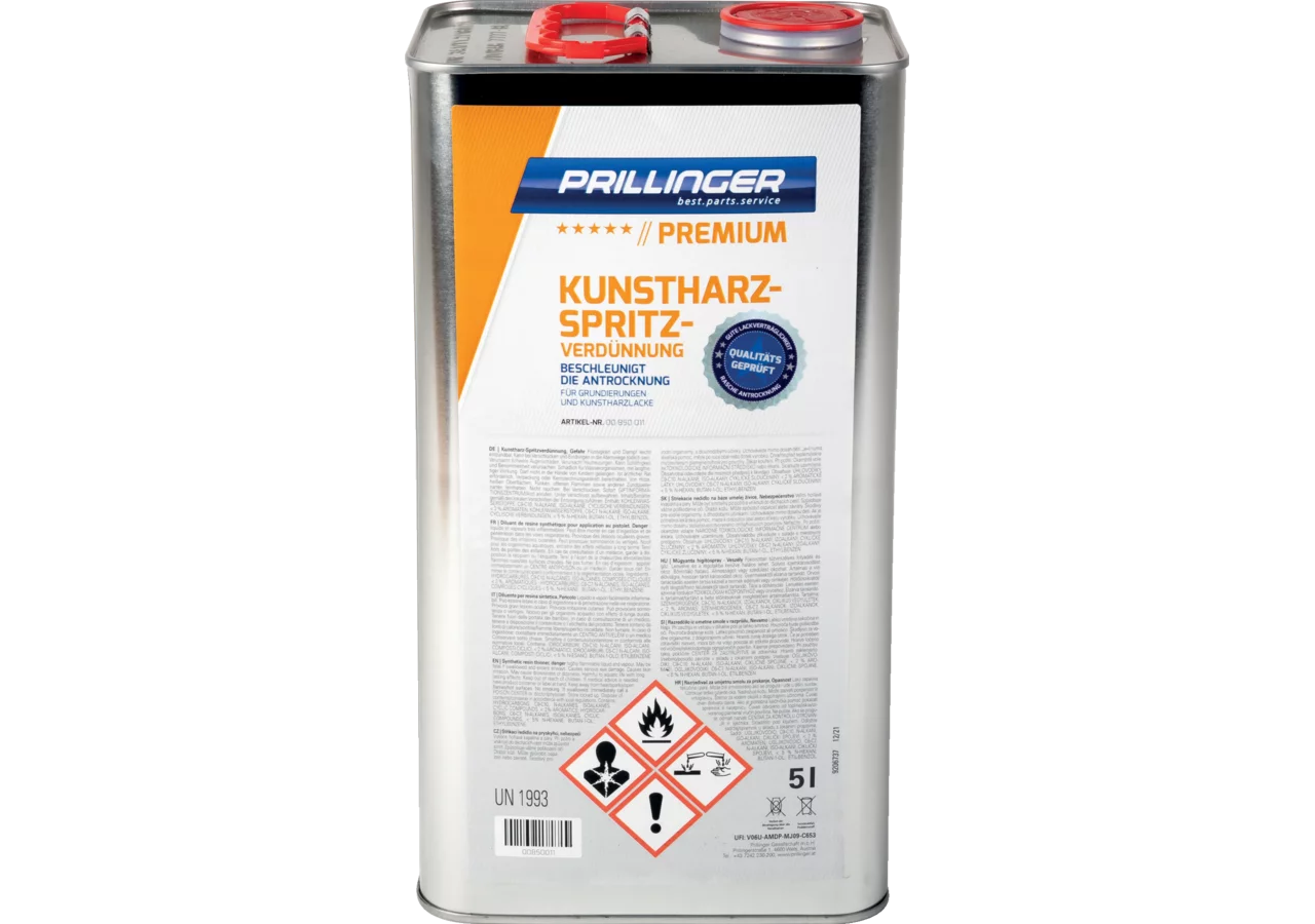 Prillinger Premium Kunstharz-Spritzverdünnung, 1 Liter Prillinger Premium