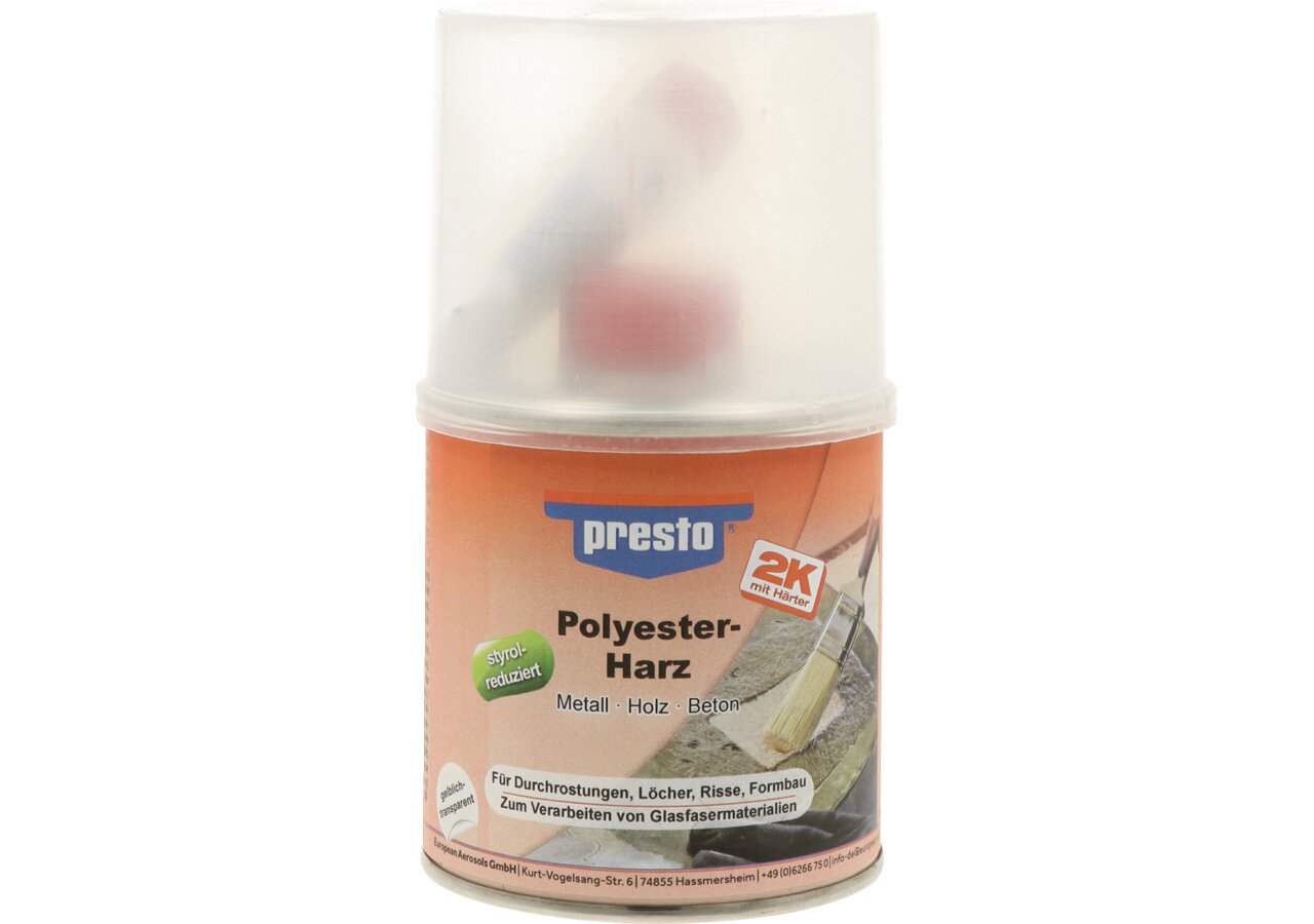 presto Polyesterharz 250 g inkl. Härter presto