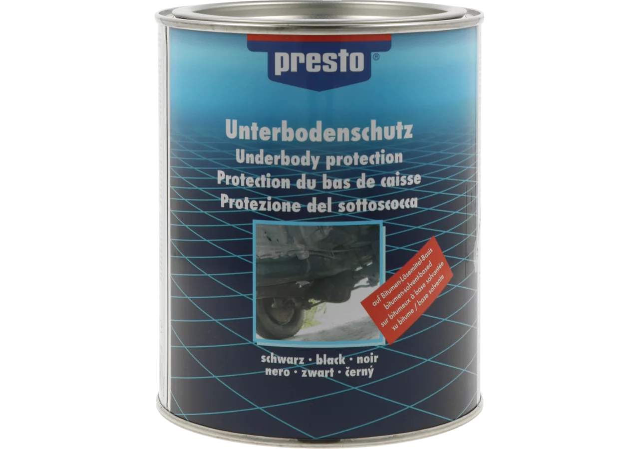 presto Unterbodenschutz streichbar schwarz 1,3 kg presto