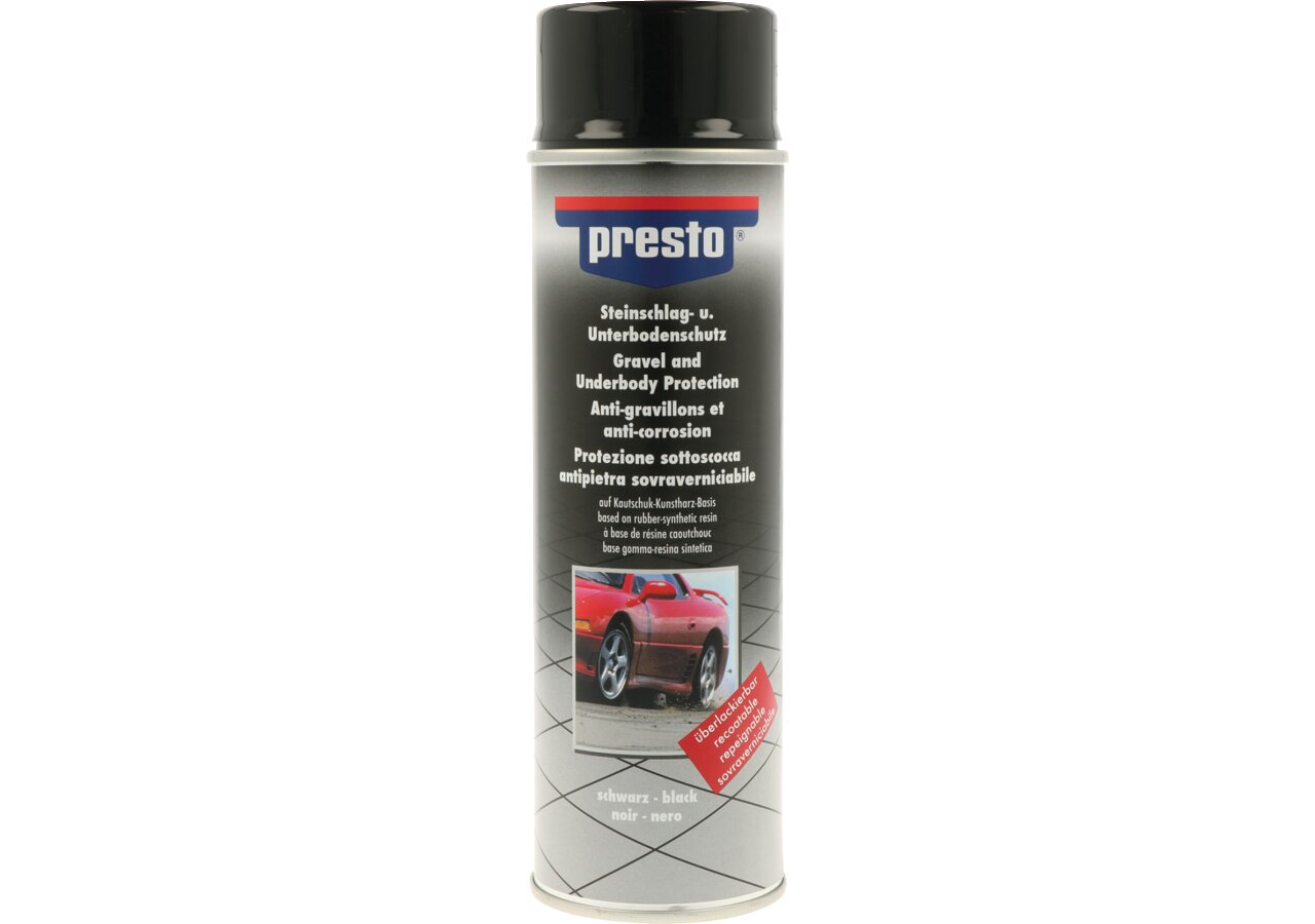 presto Unterbodenschutz Spraydose schwarz 500 ml überlackierbar presto