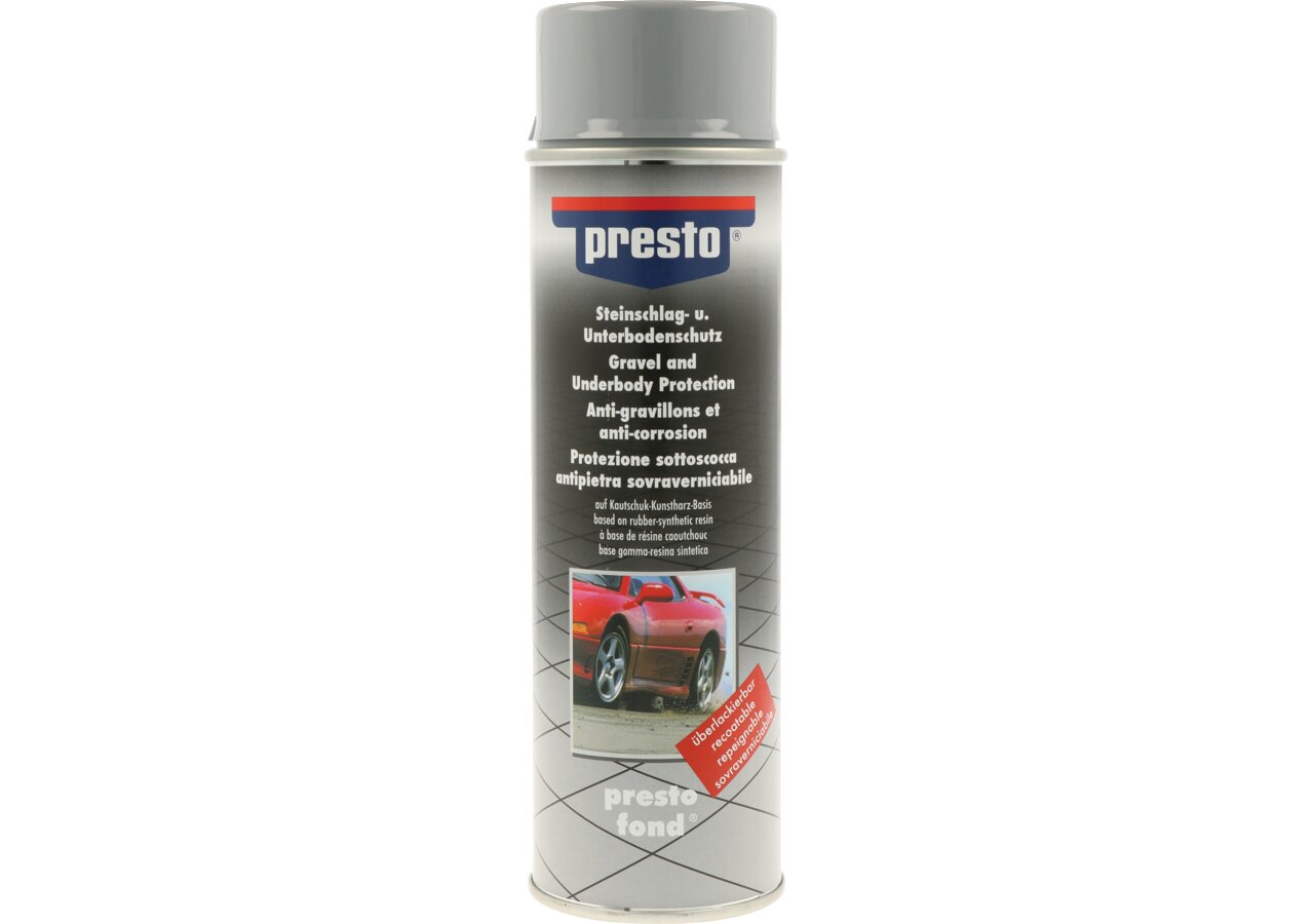 presto Unterbodenschutz Spraydose hellgrau 500 ml überlackierbar presto