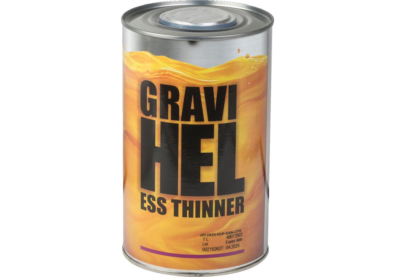 GRAVI HEL Verdünnung 2-K PUR THINNER, 1 Liter GRAVI HEL