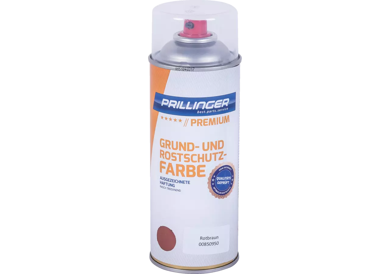 Prillinger Premium Grund- und Rostschutzfarbe Rotbraun 375 ml Spraydose Prillinger Premium