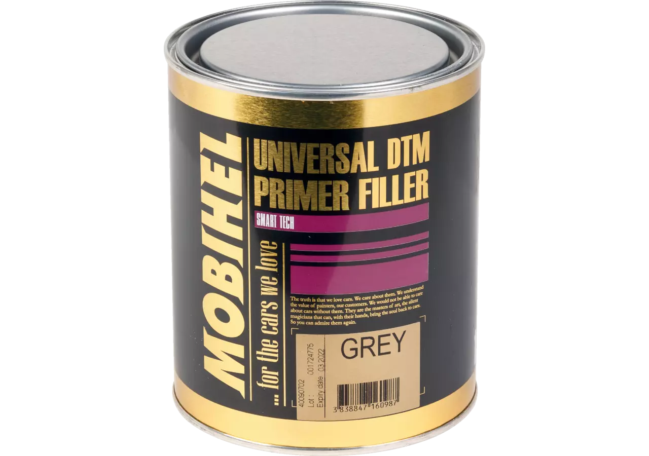 Acrylfüller Mobihel-2K 3:1, Universal grau, 1 Liter Mobihel