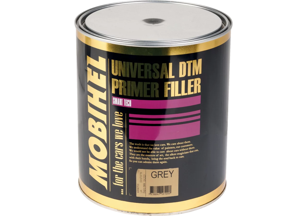 Acrylfüller Mobihel-2K 3:1, Universal grau, 3,5 Liter Mobihel