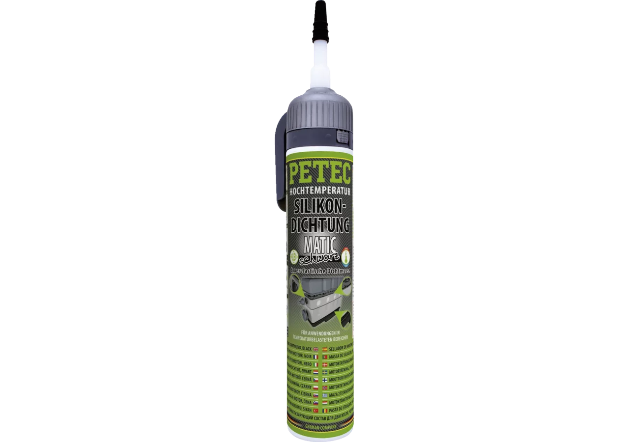 Hochtemperatursilikondichtung MATIC schwarz, 200 ml Spraydose PETEC