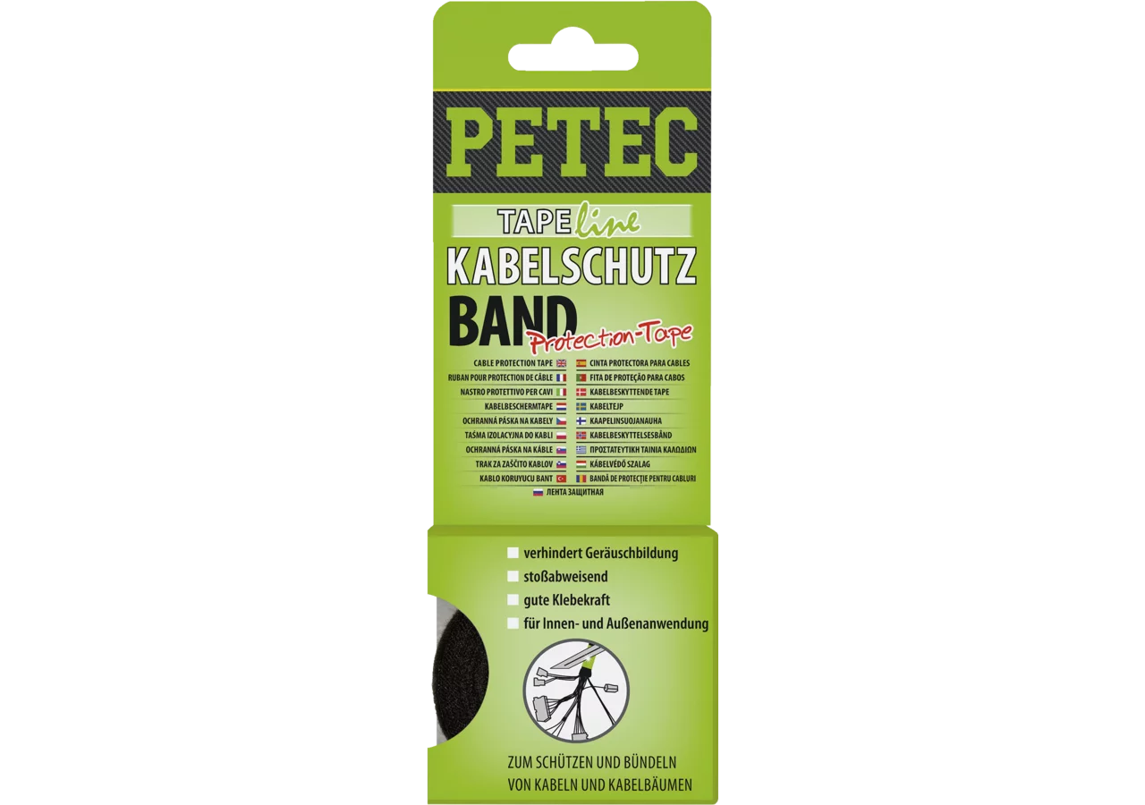 Kabelschutzband 19 x 0,3 mm x 10 m PETEC