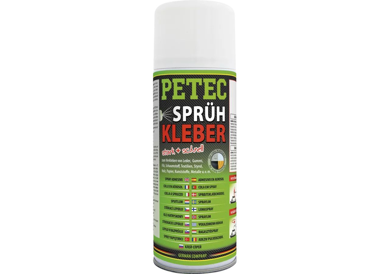 Sprühkleber transparent, 400 ml Spraydose PETEC