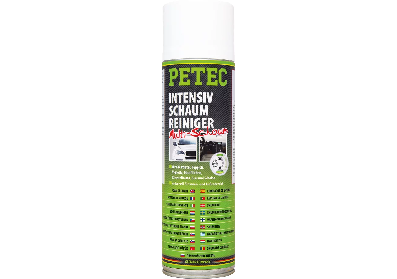 Intensivschaumreiniger mit NSF Freigabe, 500 ml Spraydose PETEC