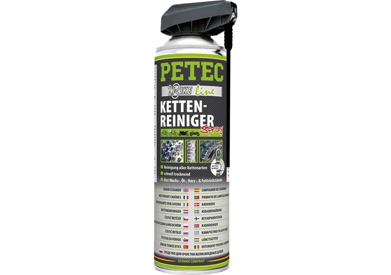 Kettenreiniger Bike-line, 500 ml Spraydose PETEC