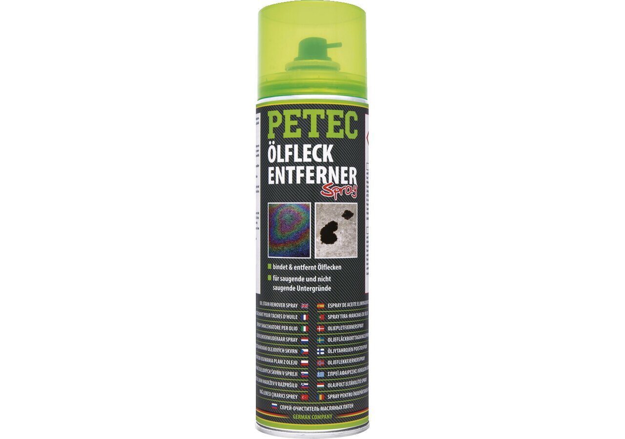 Ölfleckentferner 500 ml Spraydose PETEC