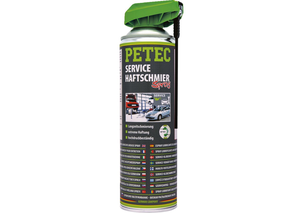 Haftschmierspray transparent, 500 ml PETEC